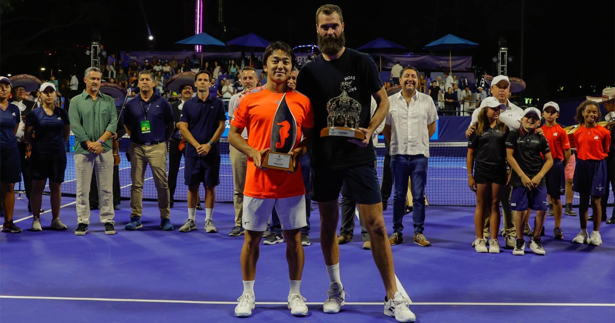 清水悠太選手　プエルト マヒコ・オープン準優勝