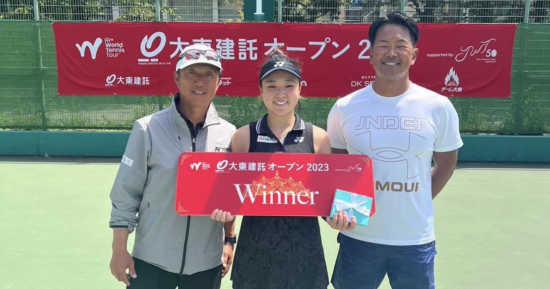 川口夏実選手今季2勝目